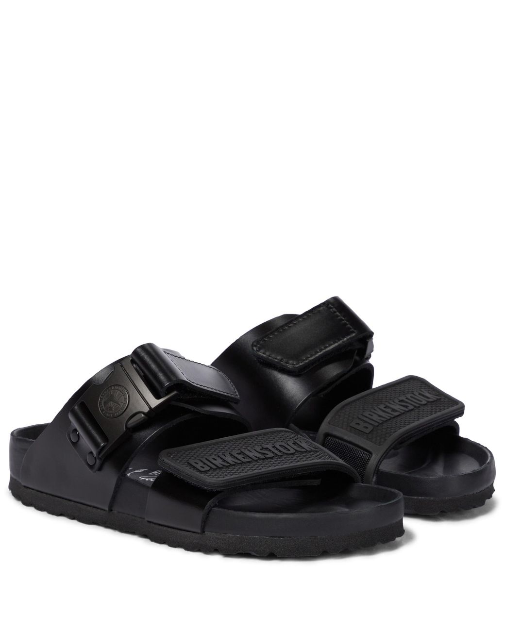 Rick Owens X Birkenstock Phlegethon Rotterdam Sandals in Black | Lyst