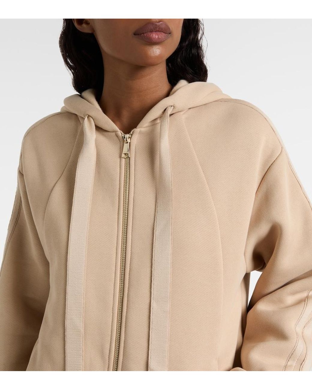 Max Mara Natural Omelia Cotton Sweatshirt
