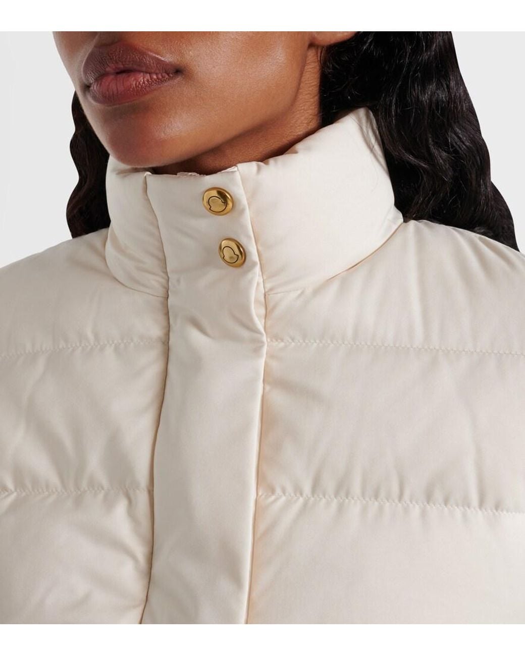 Moncler Natural Bessettes Down Jacket