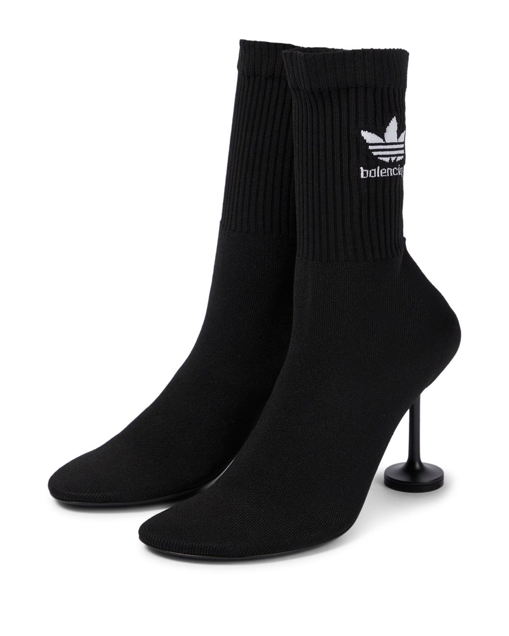Balenciaga X Adidas Sock Ankle Boots in Black | Lyst
