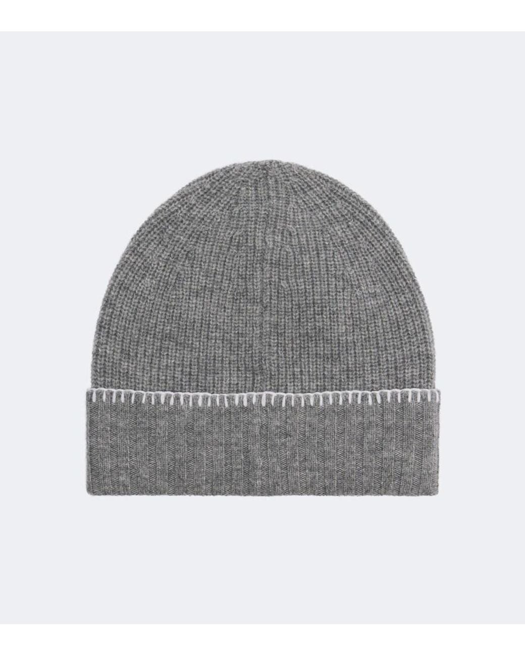 Bogner Gray Moulan Virgin Wool Beanie