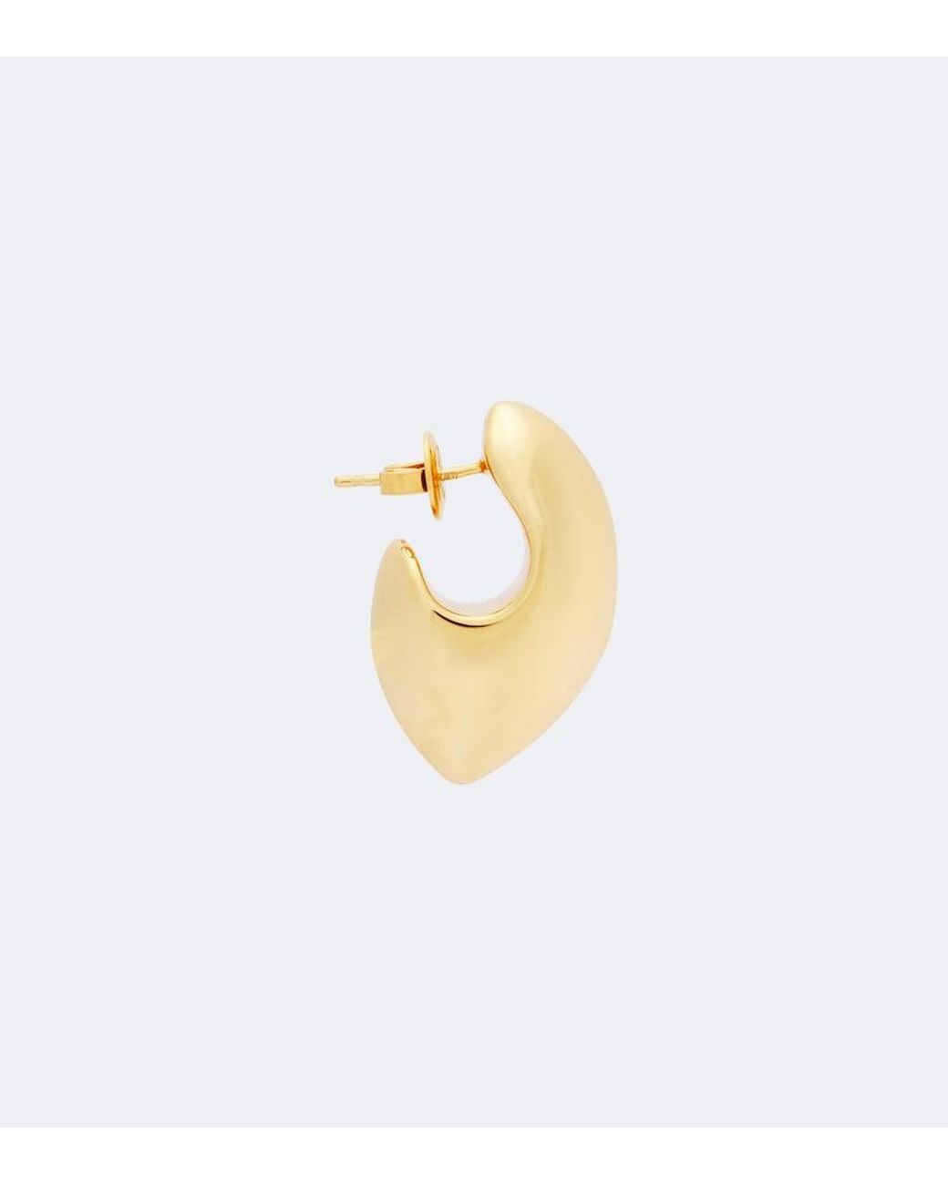 Bottega Veneta Metallic Claw Small-Plated Earrings