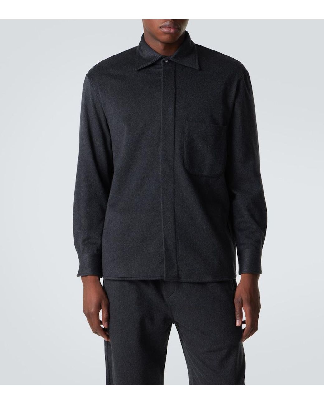 Camicia di Saman Amel in Black da Uomo