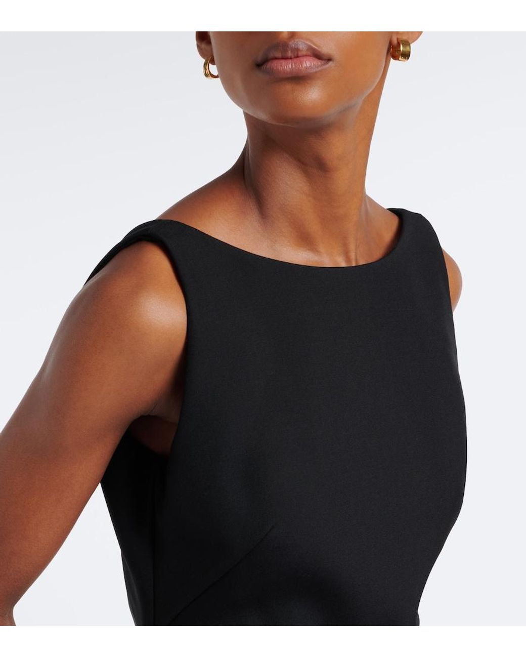 Rohe Black Wool-Blend Top