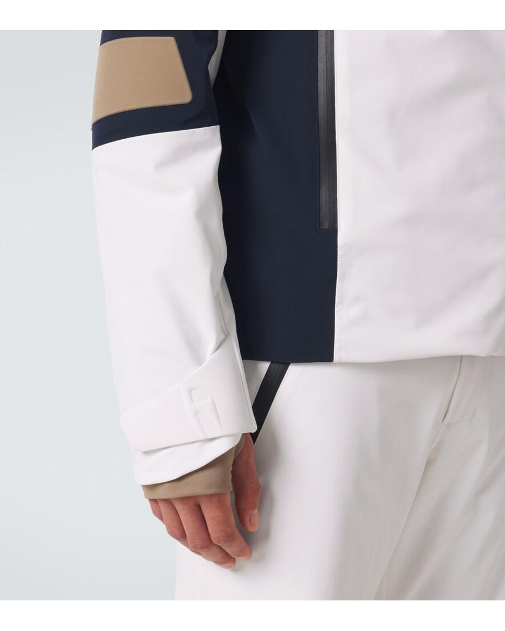Toni Sailer White Theo Ski Jacket for men