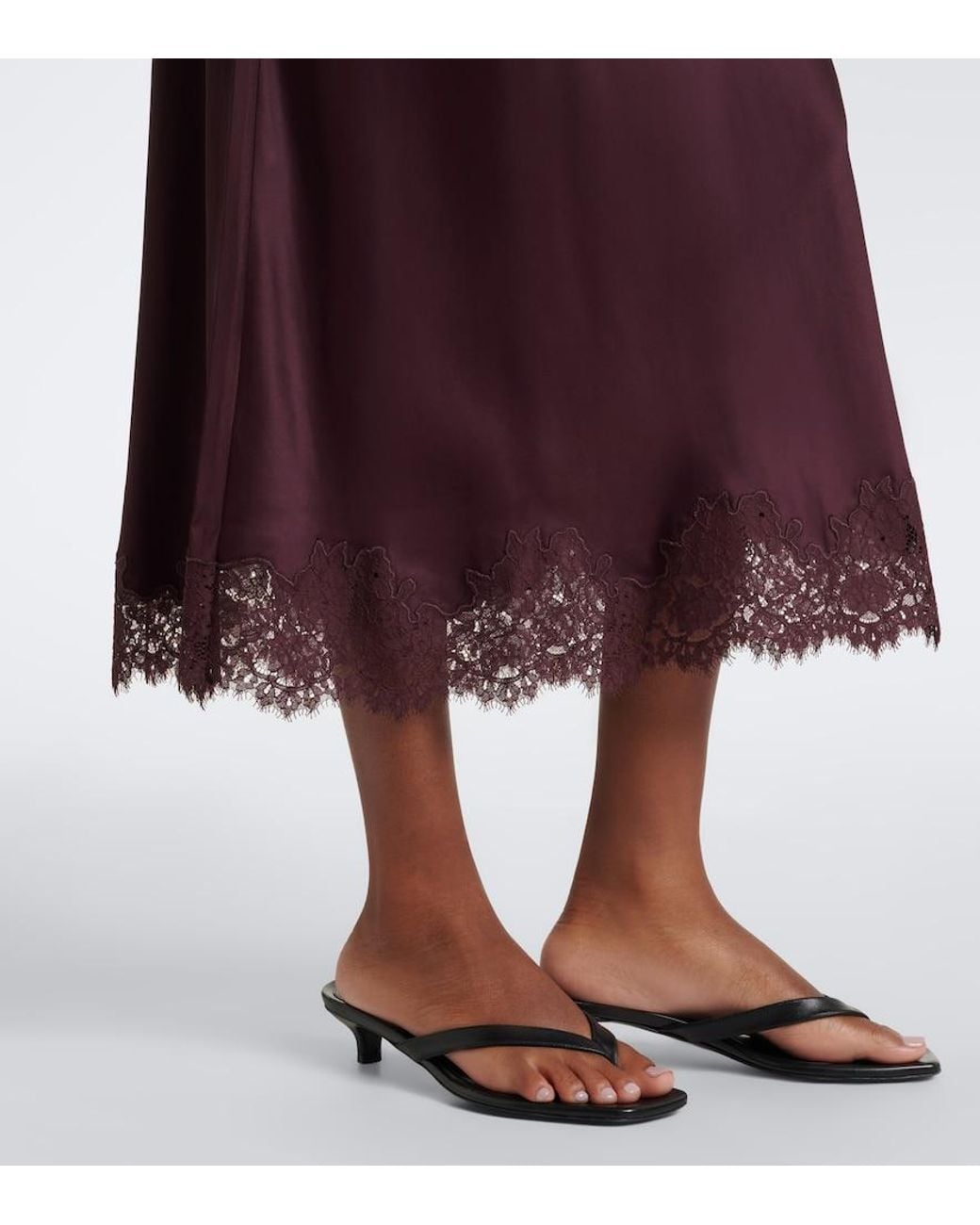 Gonna Midi Matilde di Rixo in Purple