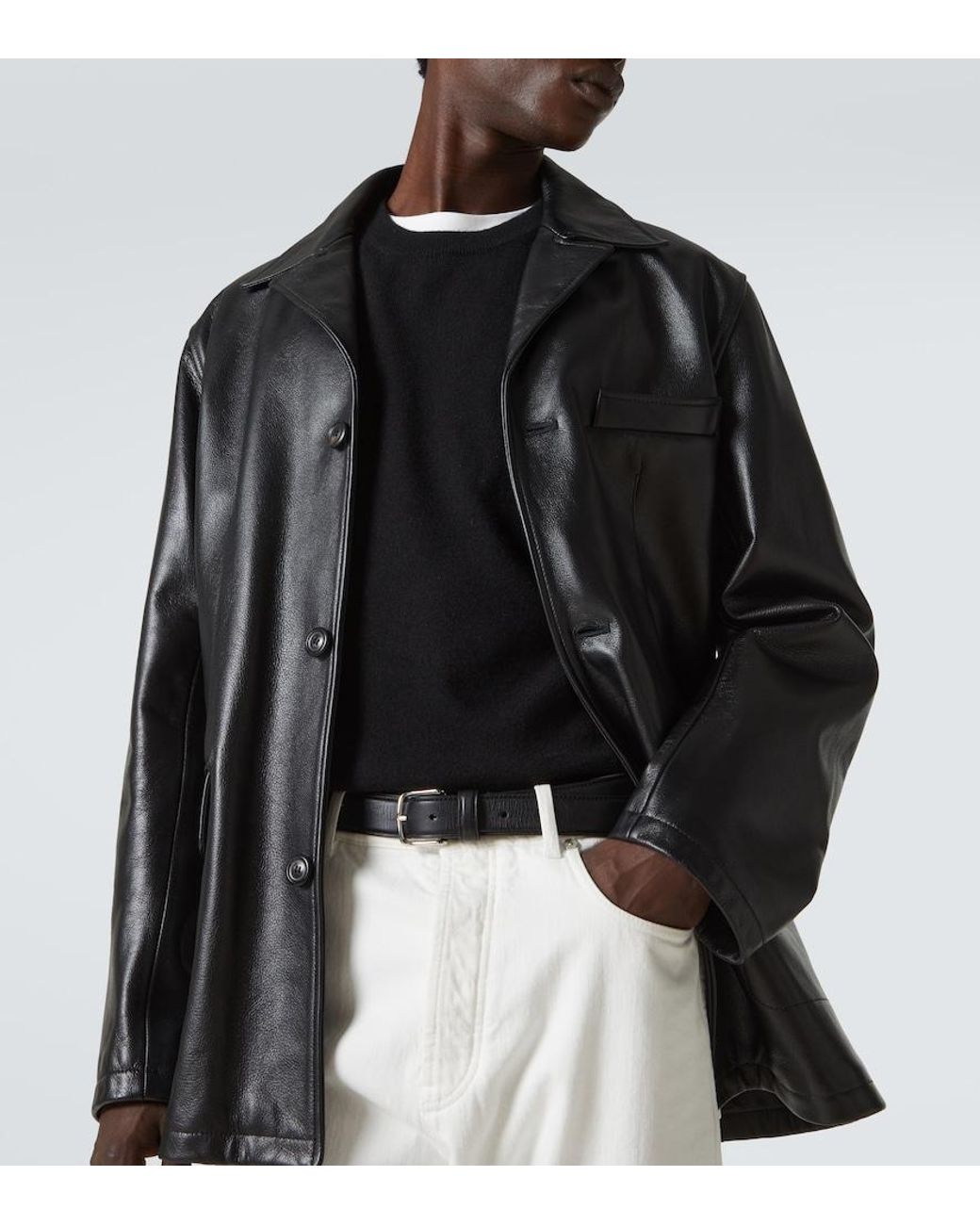 Pullover di Brunello Cucinelli in Black da Uomo