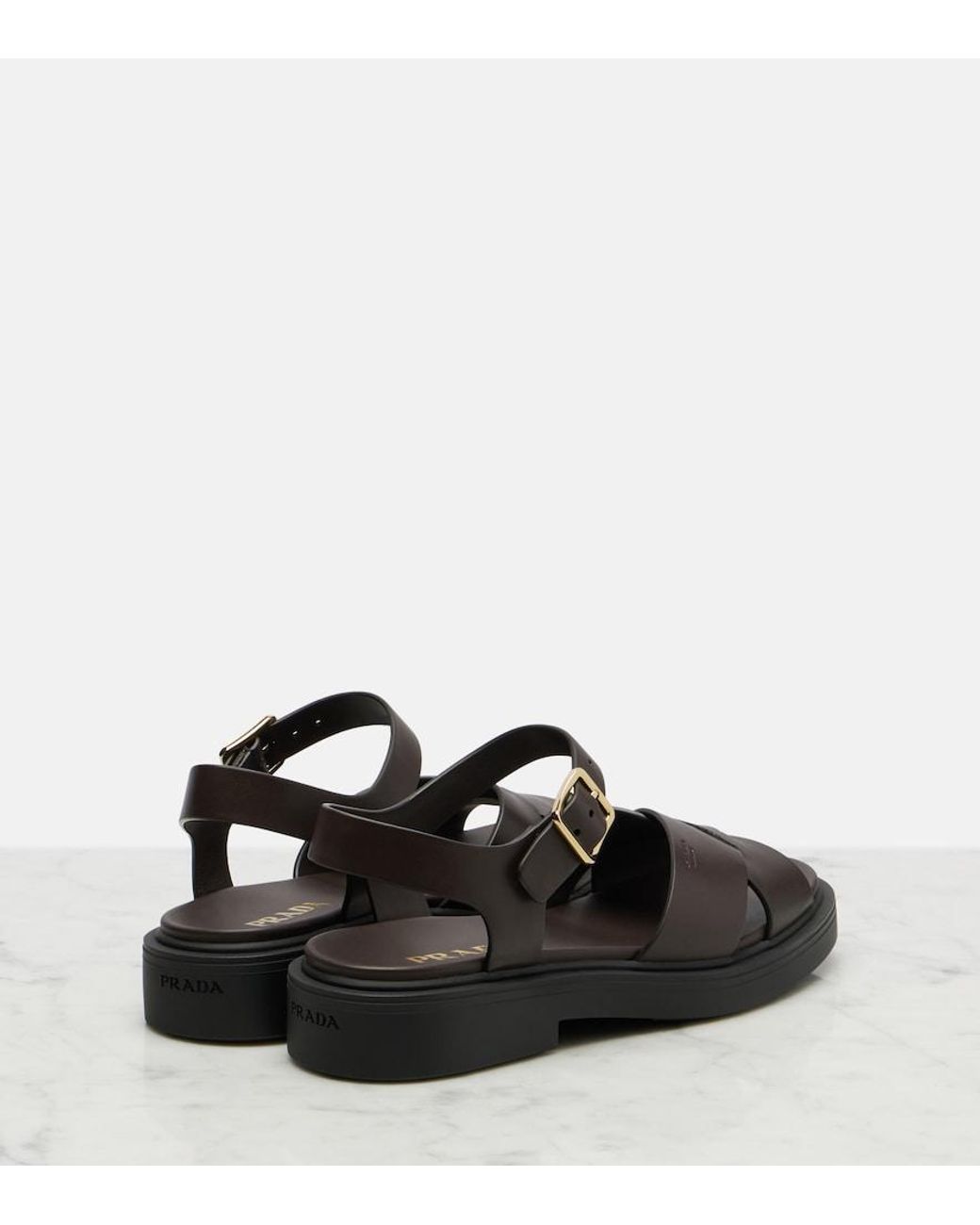 Sandali di Prada in Black