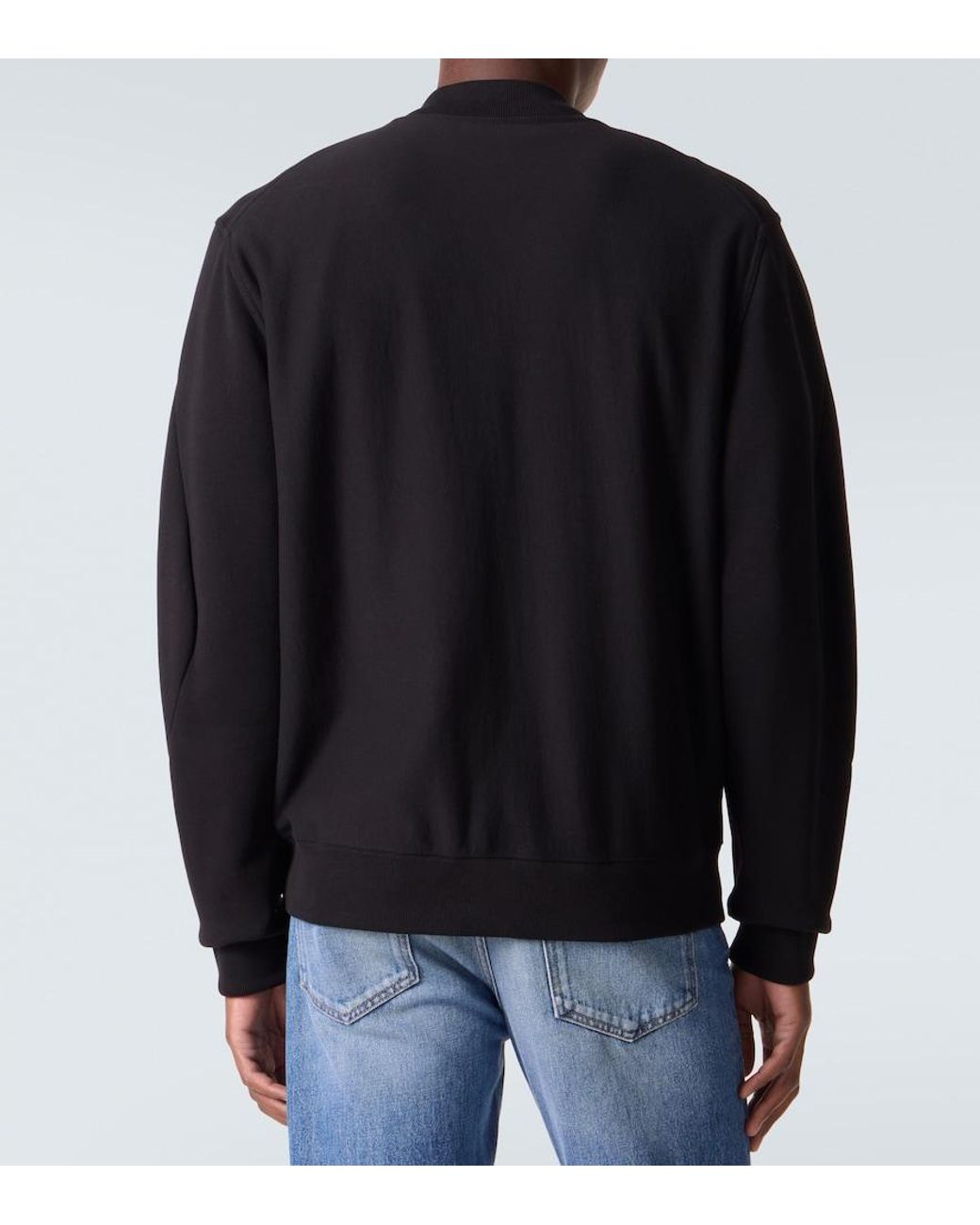 Givenchy Black Logo Cotton Jacket for men