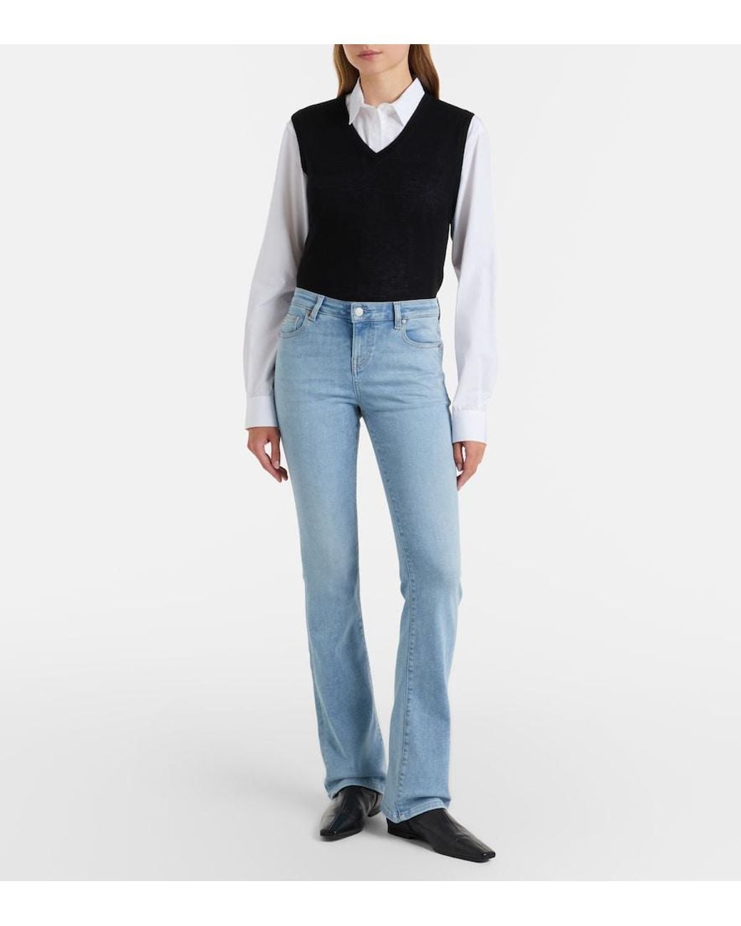 AG Jeans Blue Bootcut Jeans
