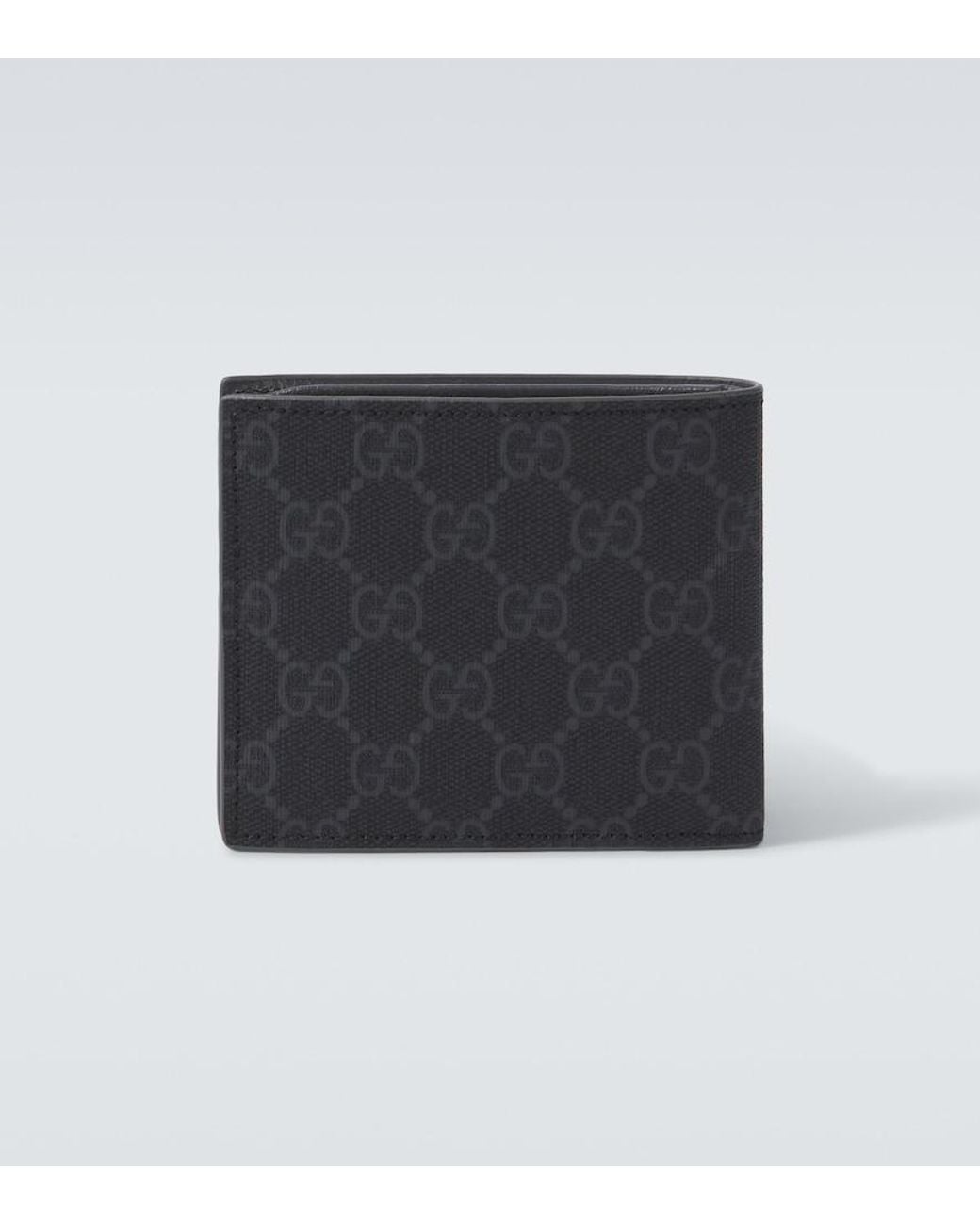 Gucci Portemonnaie Gg Aus Canvas in Black für Herren