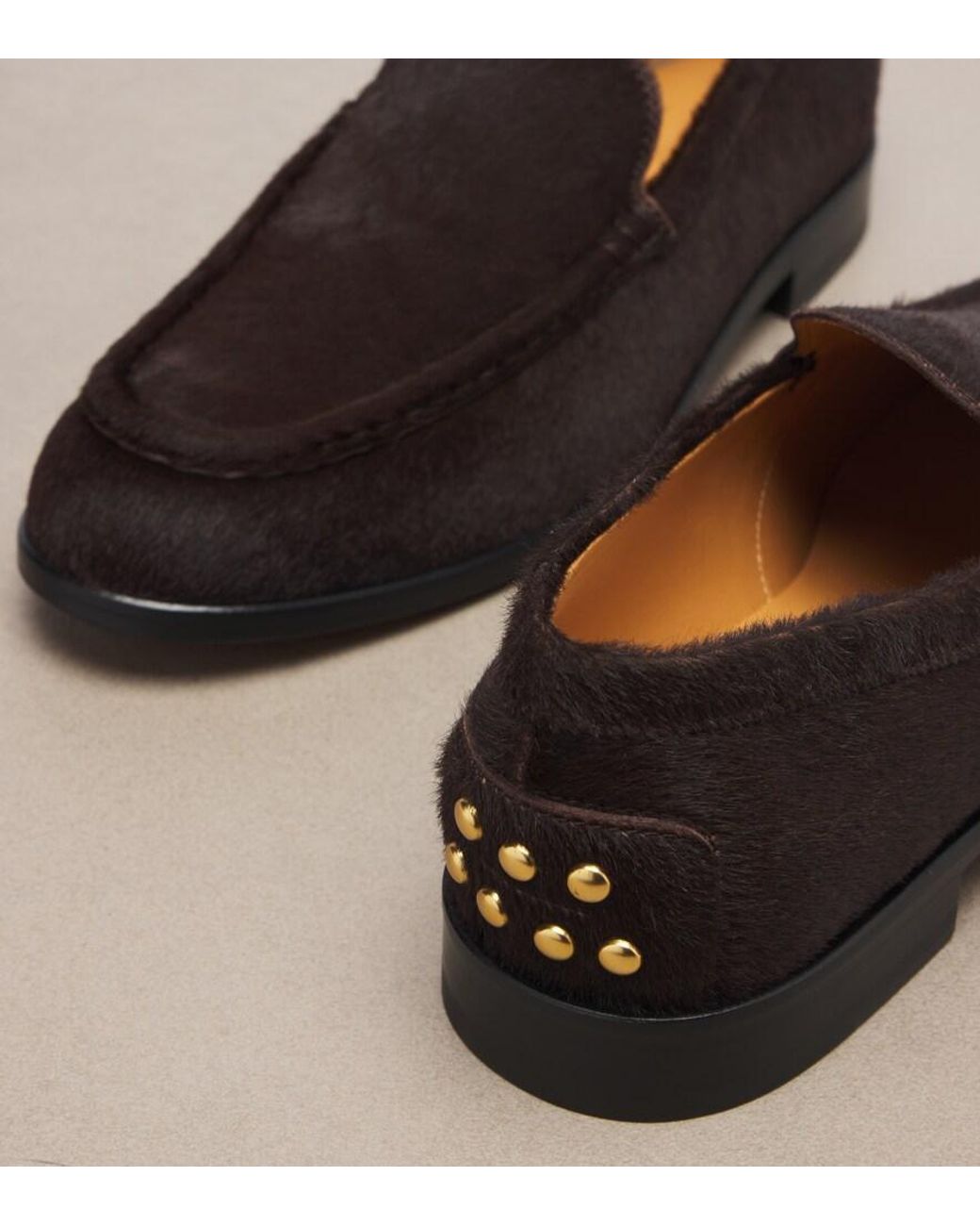 Tod's Brown Leather Loafers