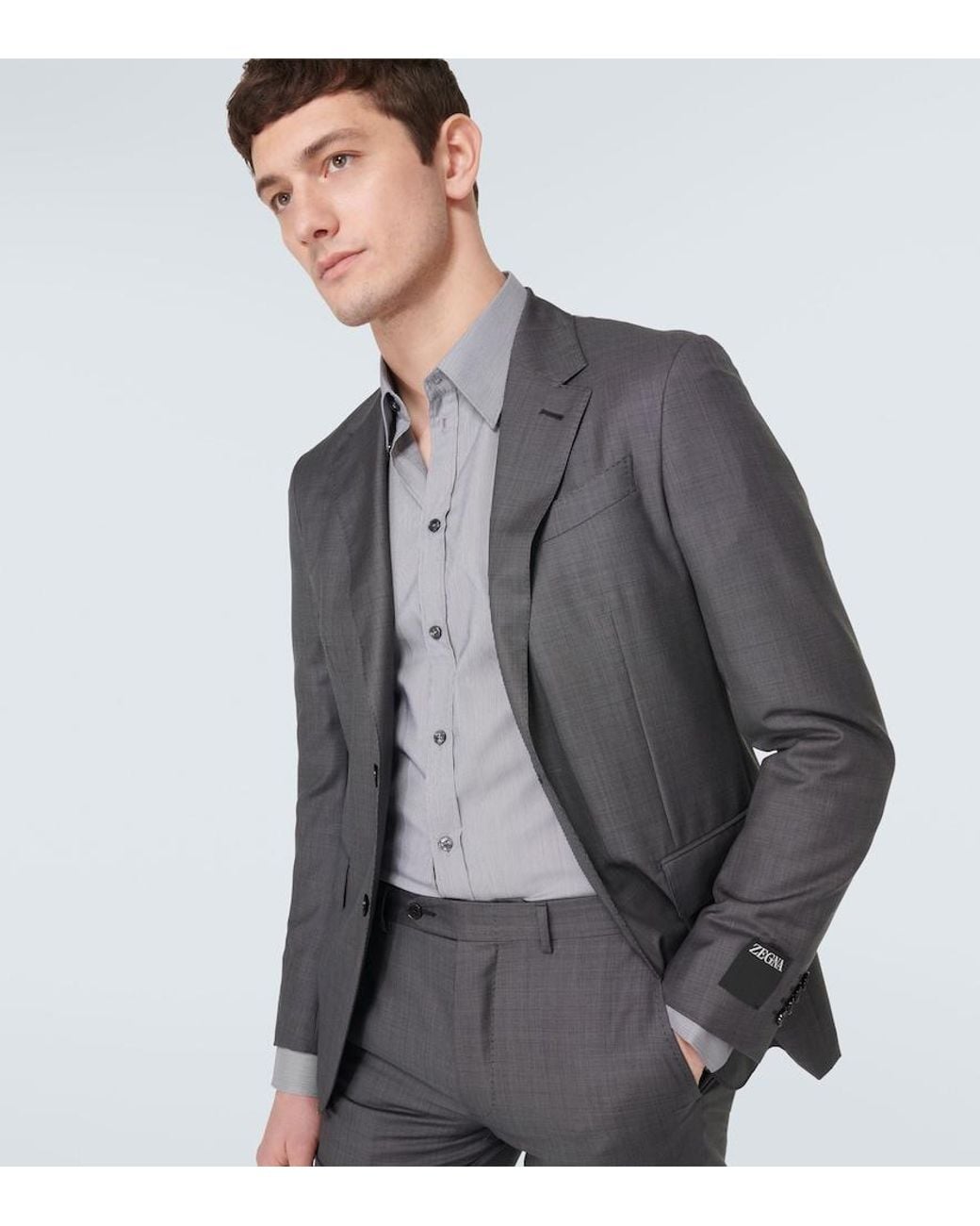 Dolce & Gabbana Gray Cotton Shirt for men