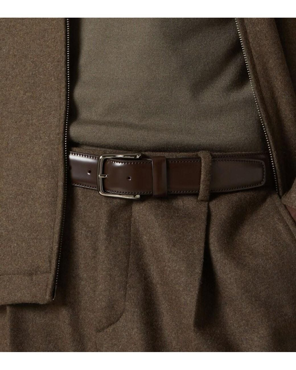Tod's Black New Basic Leather Belt for men