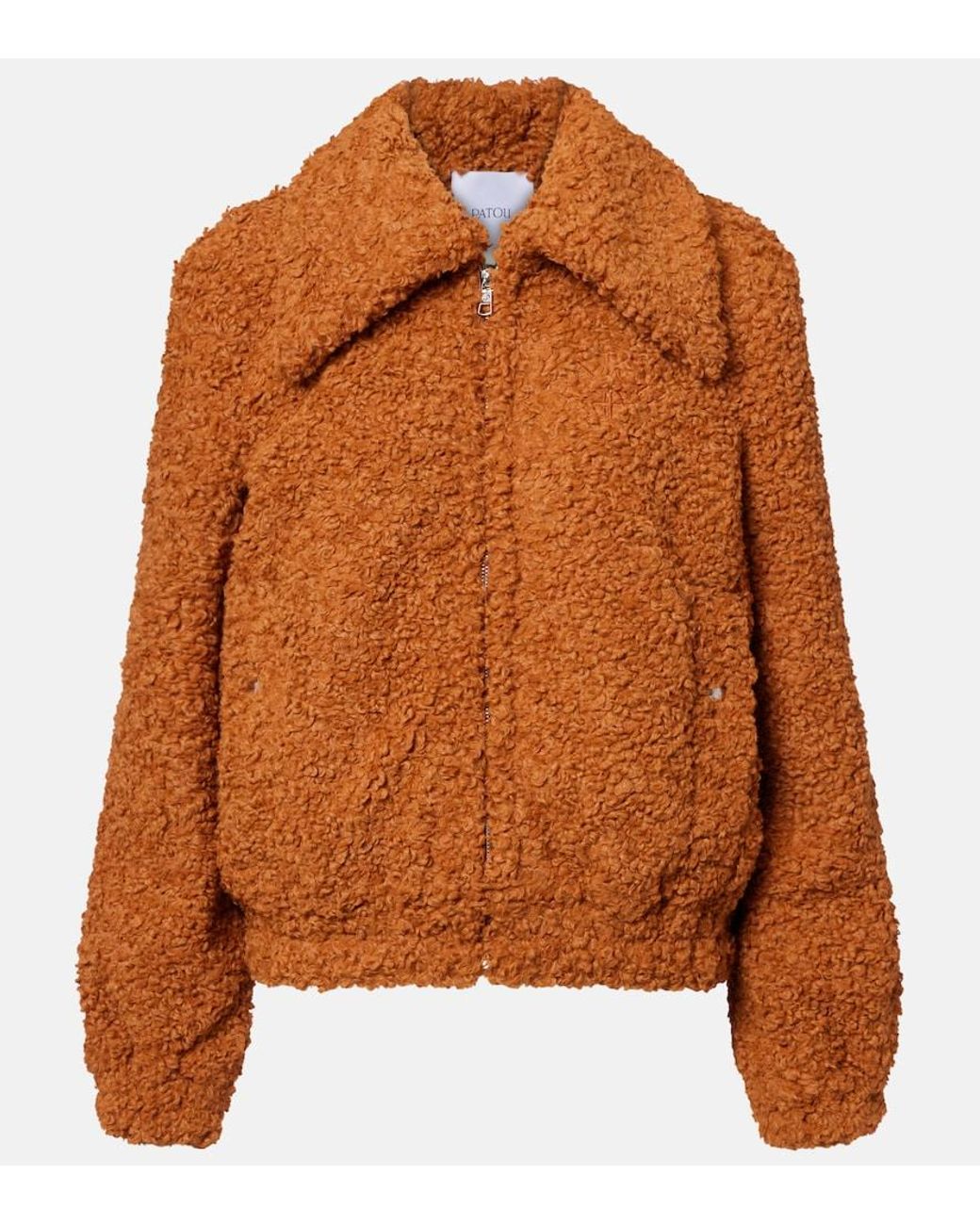 Patou Brown Bomber Jacket