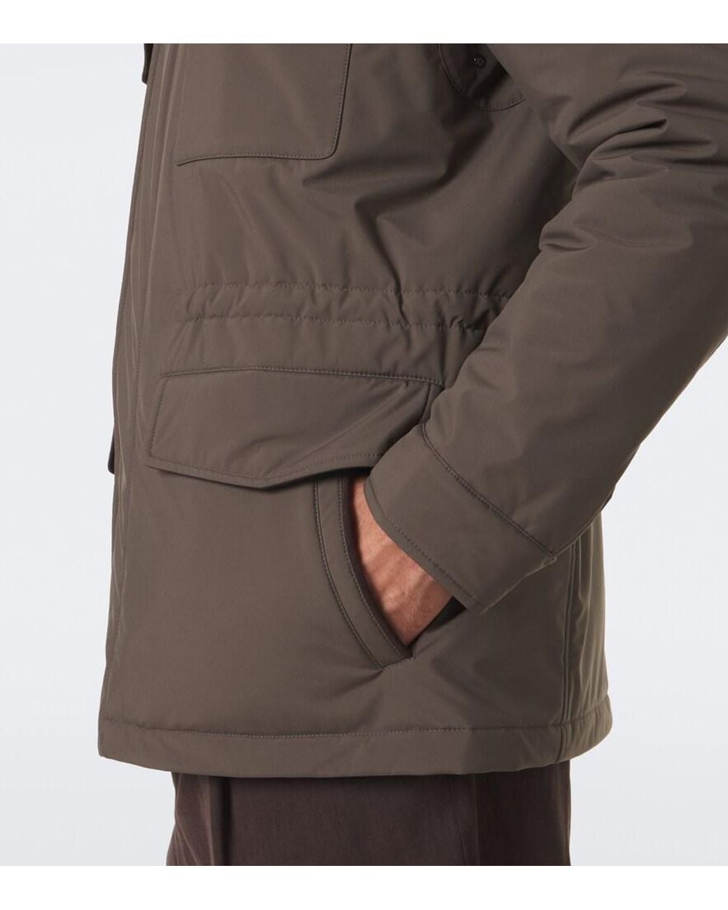 Fedeli Green Technical Jacket for men