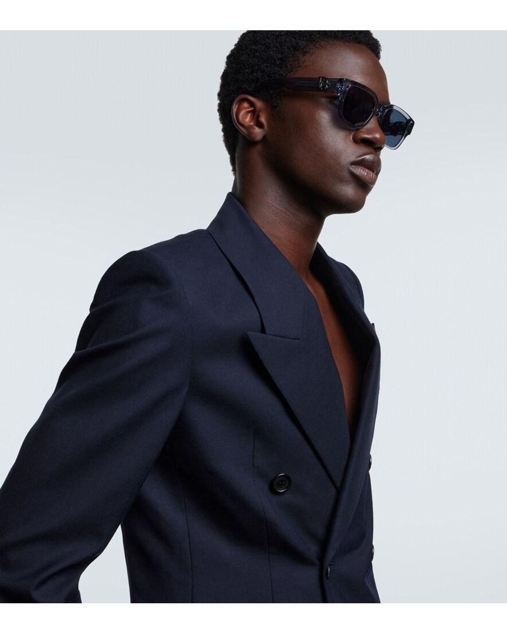 Lunettes De Soleil Dior Oblique S1I Rectangulaires Dior pour homme en coloris Blue