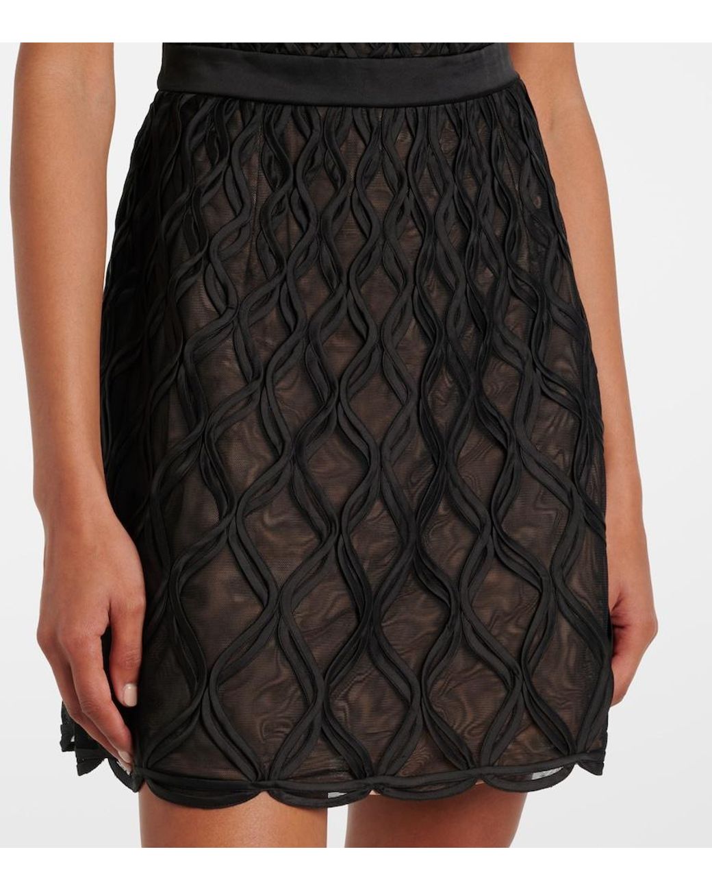 Jonathan Simkhai Black Costina Minidress