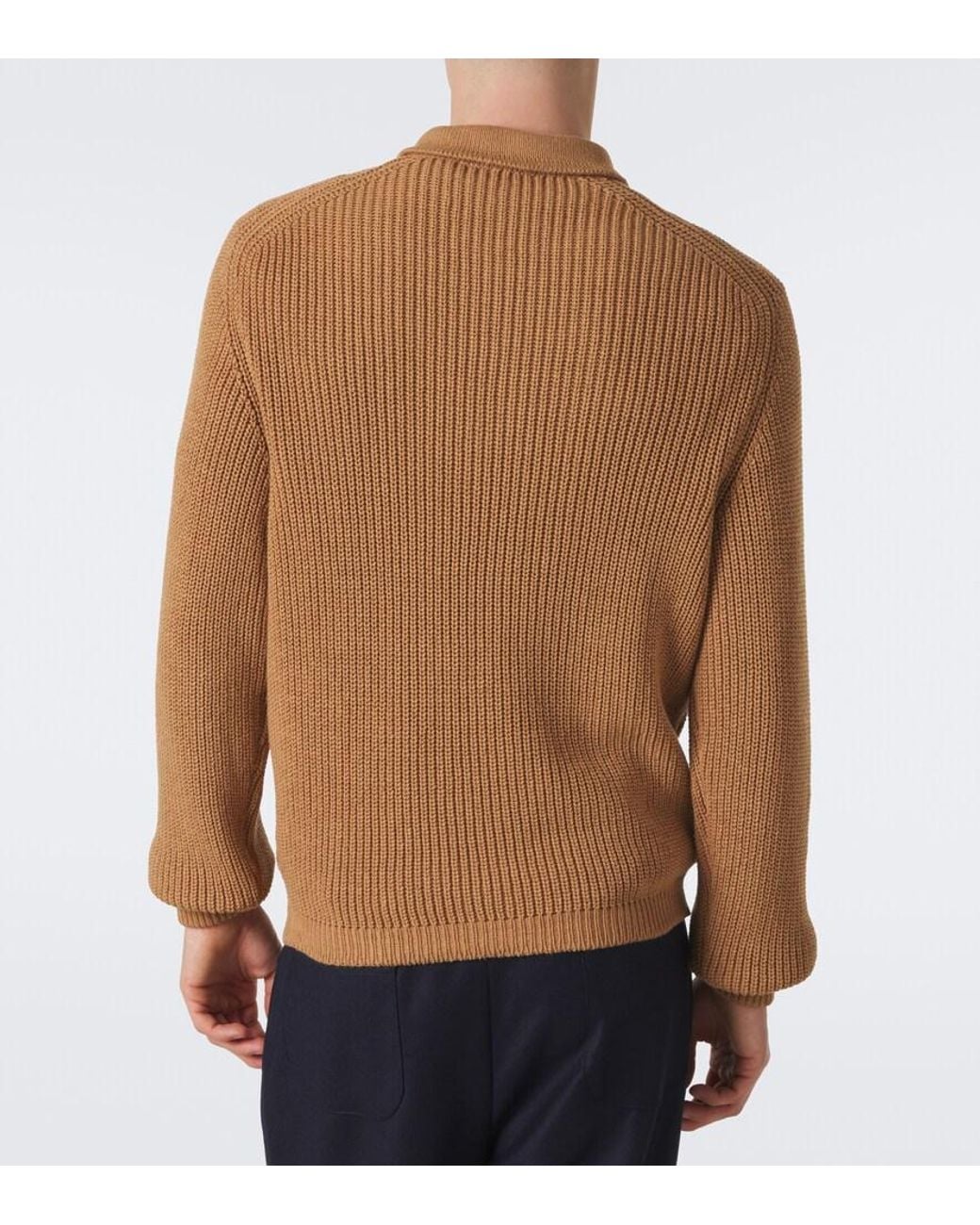 Pull En Coton STÒFFA pour homme en coloris Brown