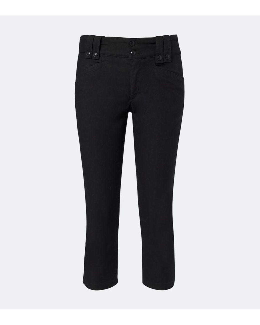 Isabel Marant Black Berna Capri Jeans
