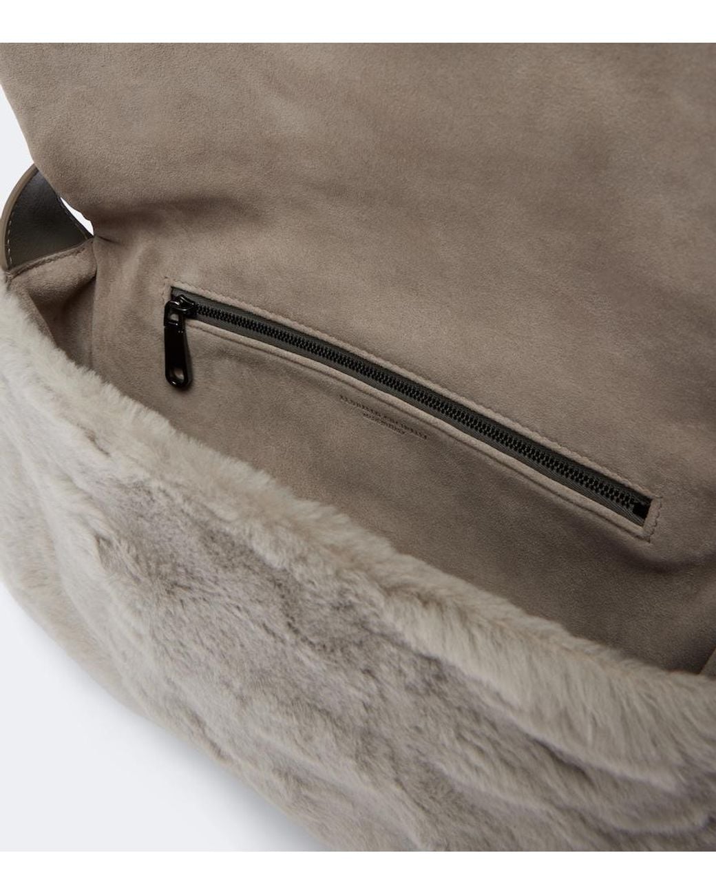 Borsa A Tracolla Medium di Brunello Cucinelli in Gray