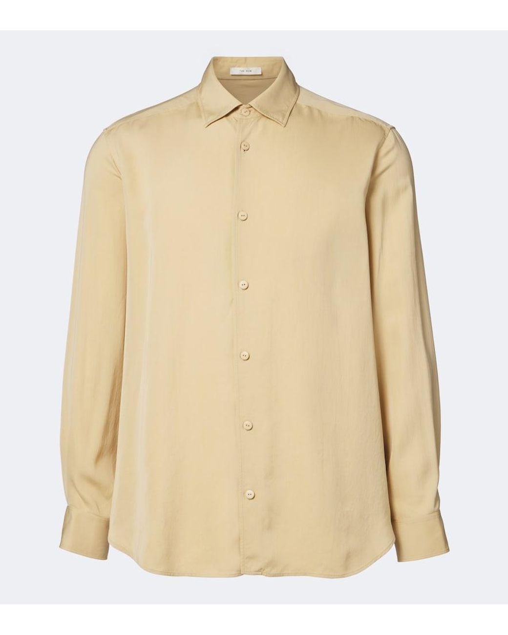 The Row Natural Victor Silk Shirt for men