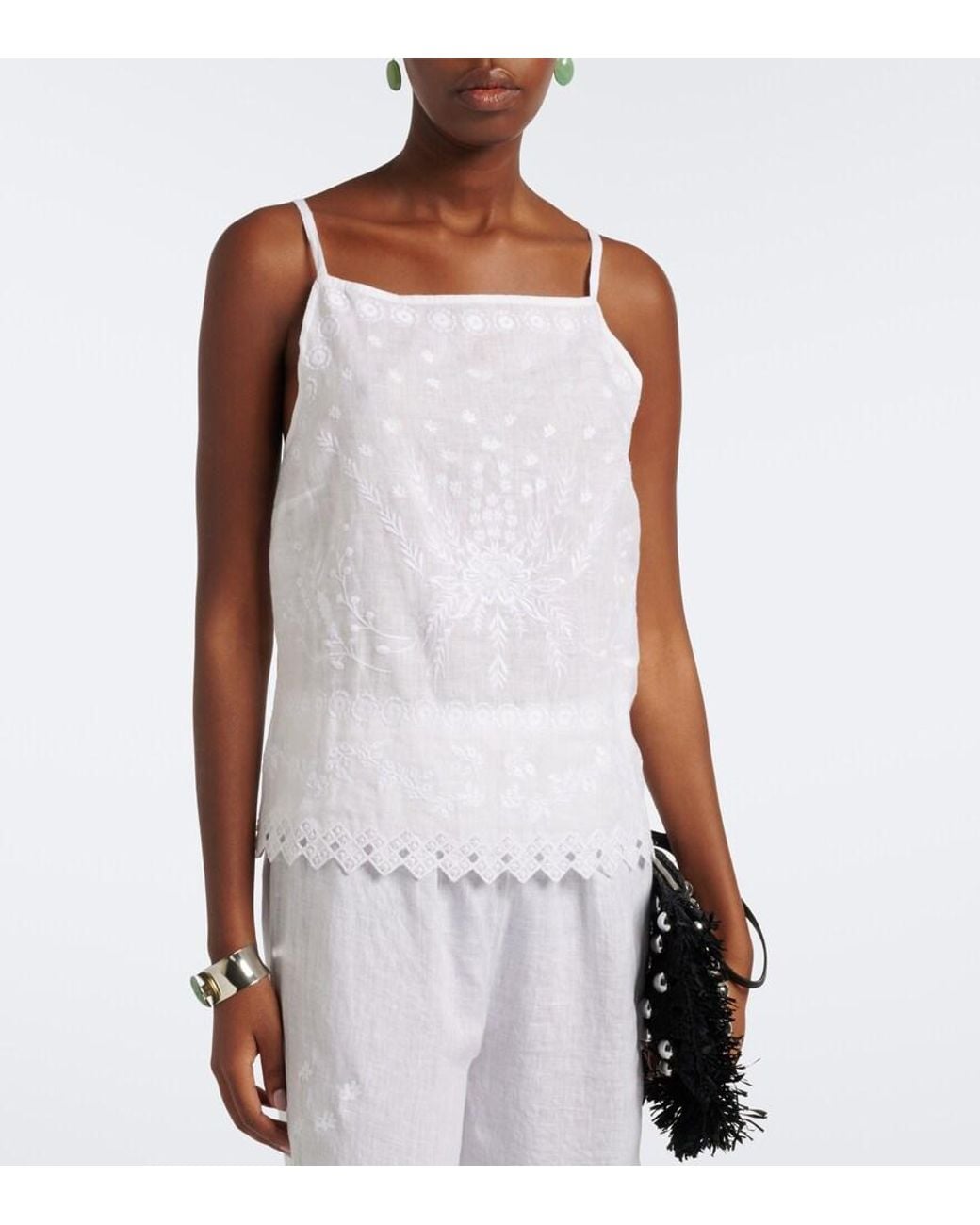 Top Corail di Eres in White