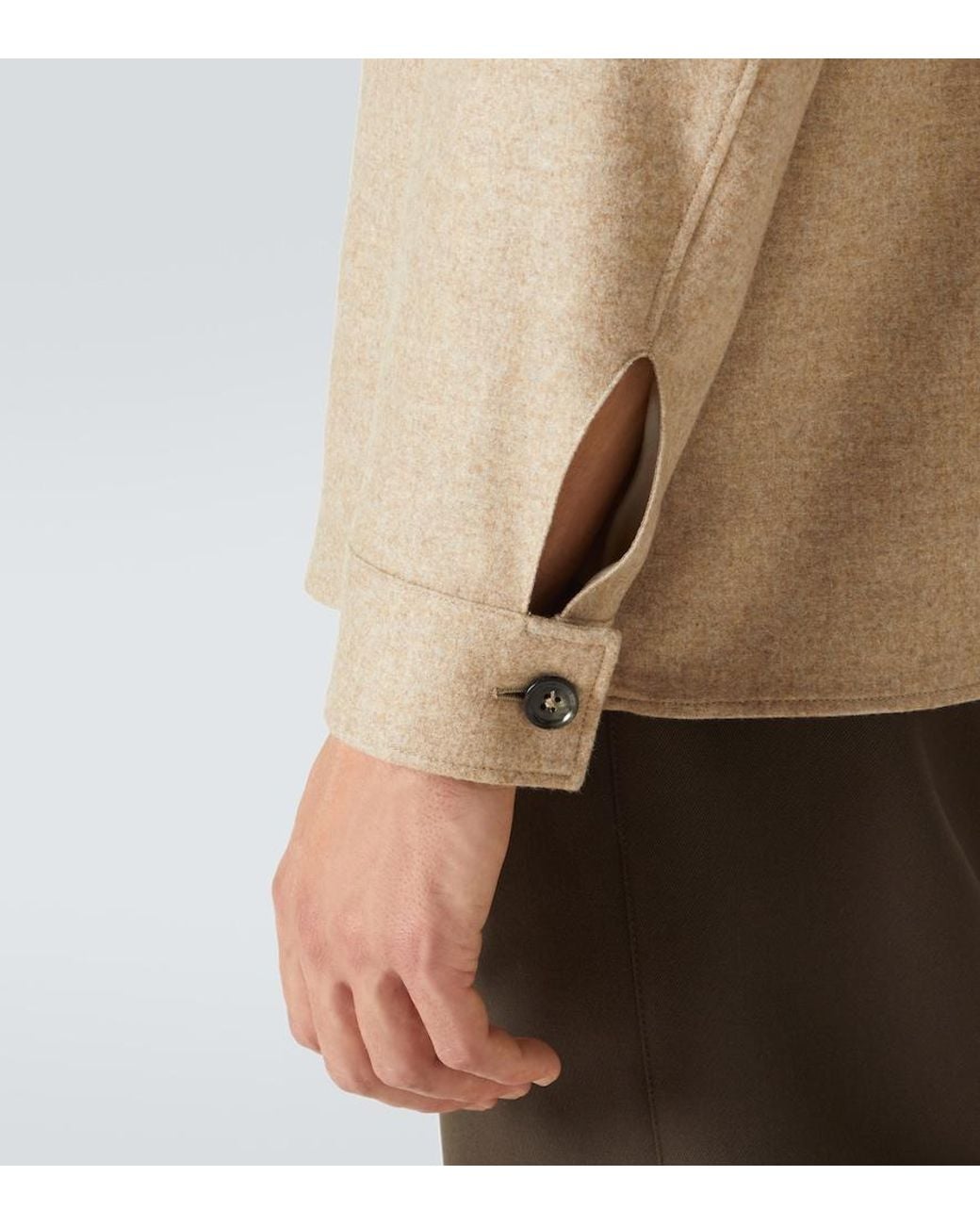Zegna Natural Cashmere Jacket for men