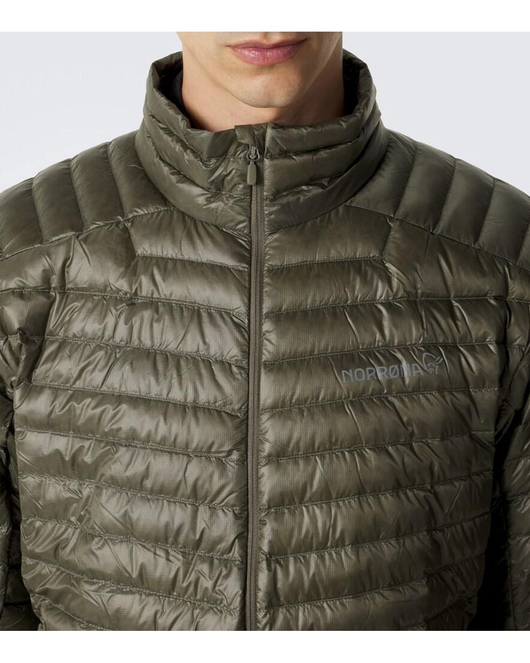 Norrona Green Trollveggen Down Ski Jacket for men