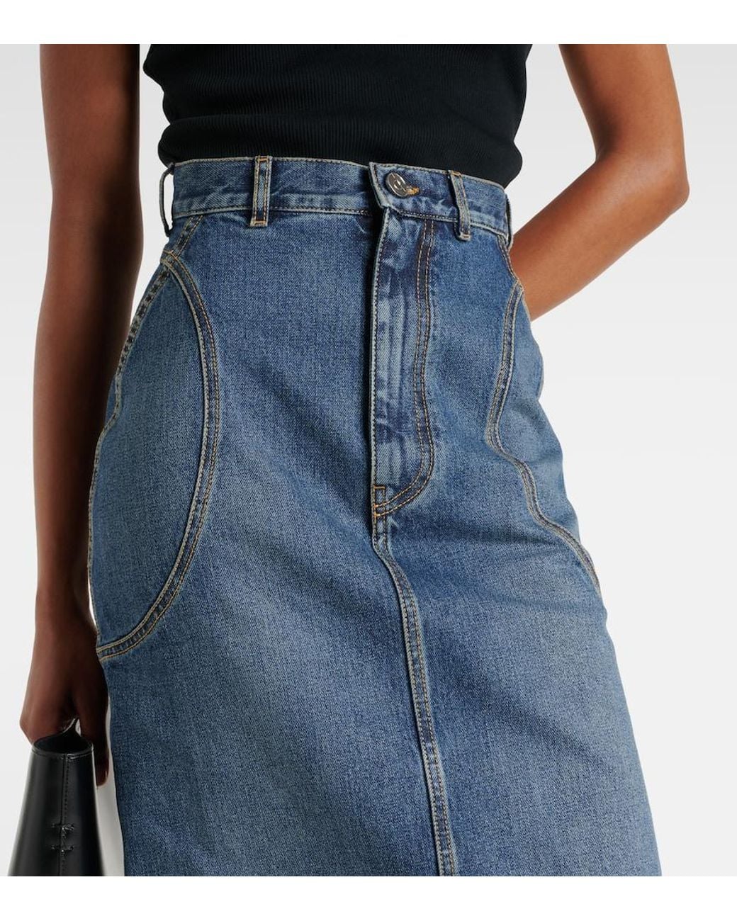 Alaïa Blue Skirts