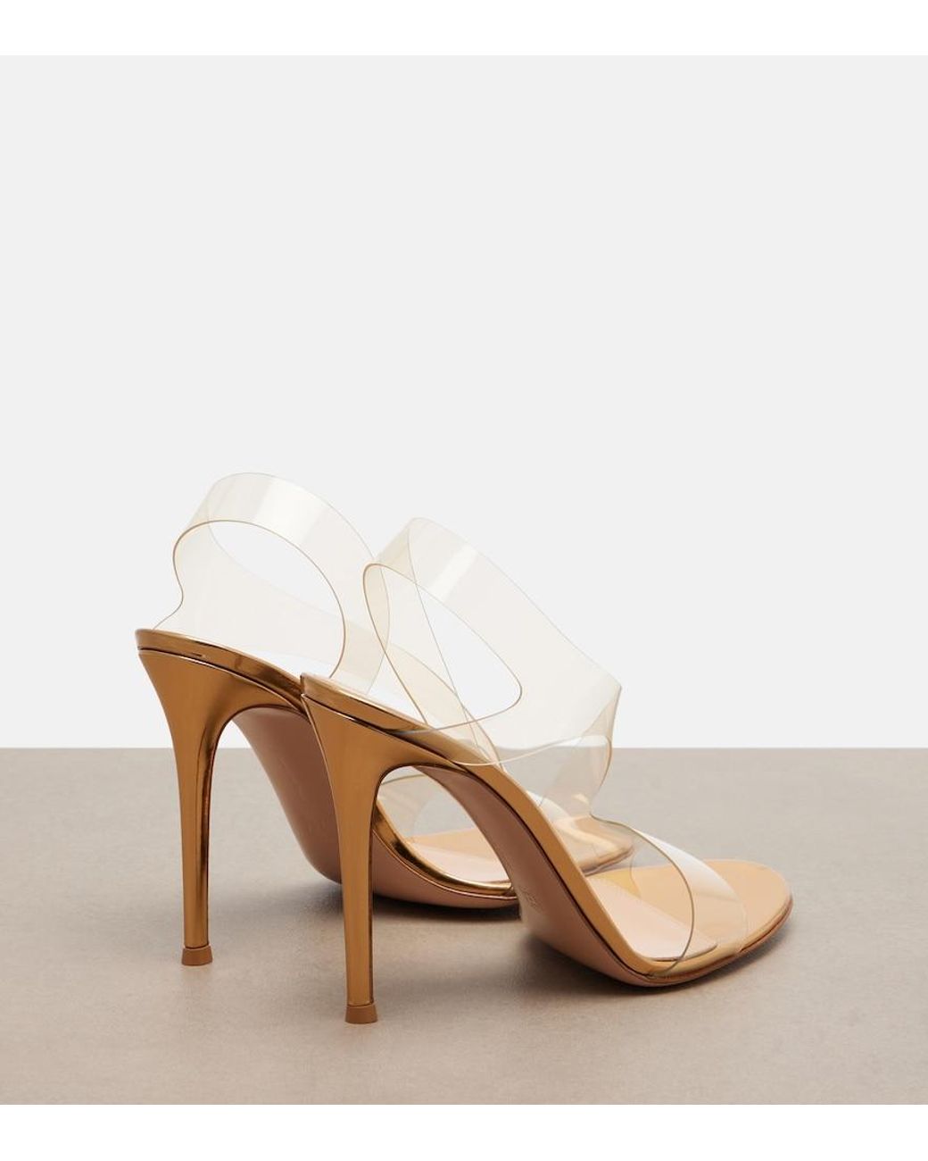 Gianvito Rossi Natural Metropolis Tpu Sandals
