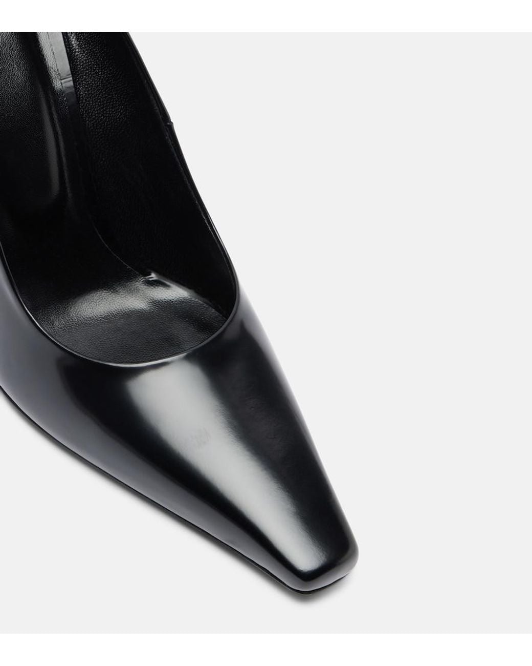 Jude Black Fame Leather Pumps
