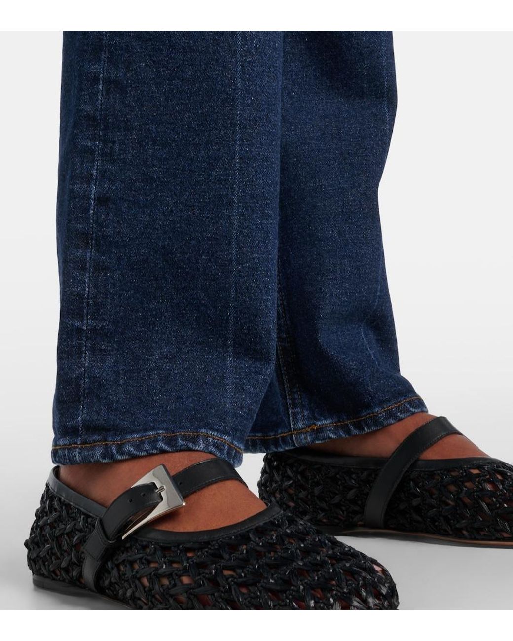 Citizens of Humanity Blue Zurie Straight Jeans