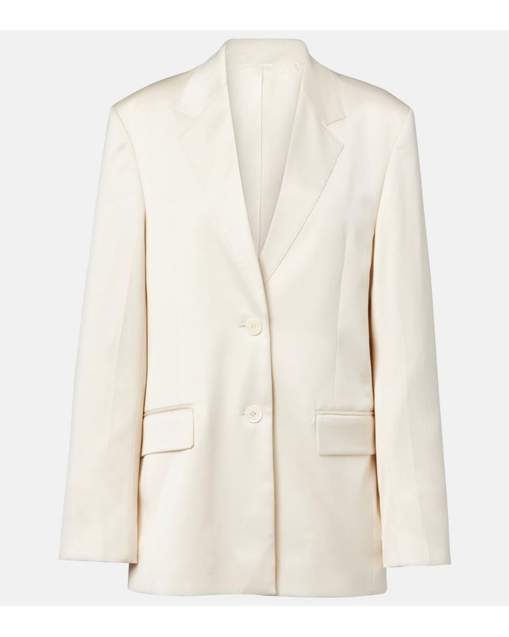 Totême Natural Satin Blazer