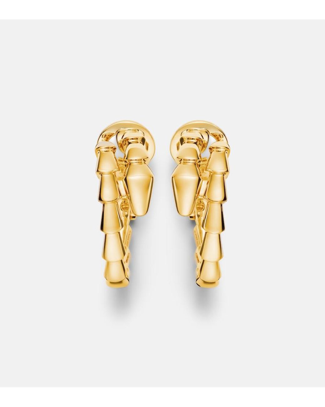BVLGARI Metallic Serpenti Viper 18Kt Earrings