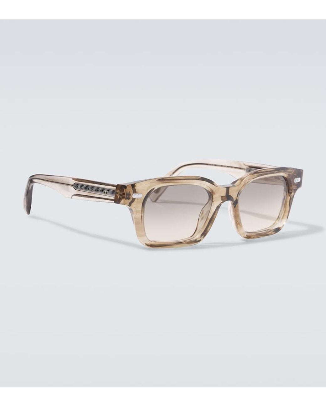 Brunello Cucinelli Eckige Sonnenbrille Jared in Brown für Herren