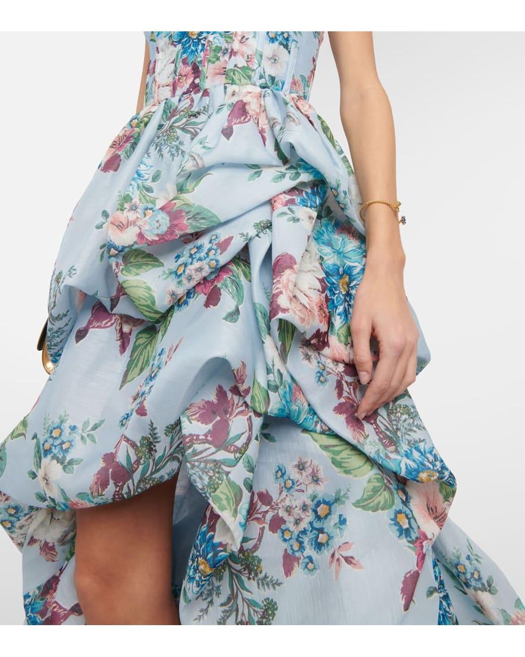 chinese dress ladies Zimmermann Matchmaker Midi Dress