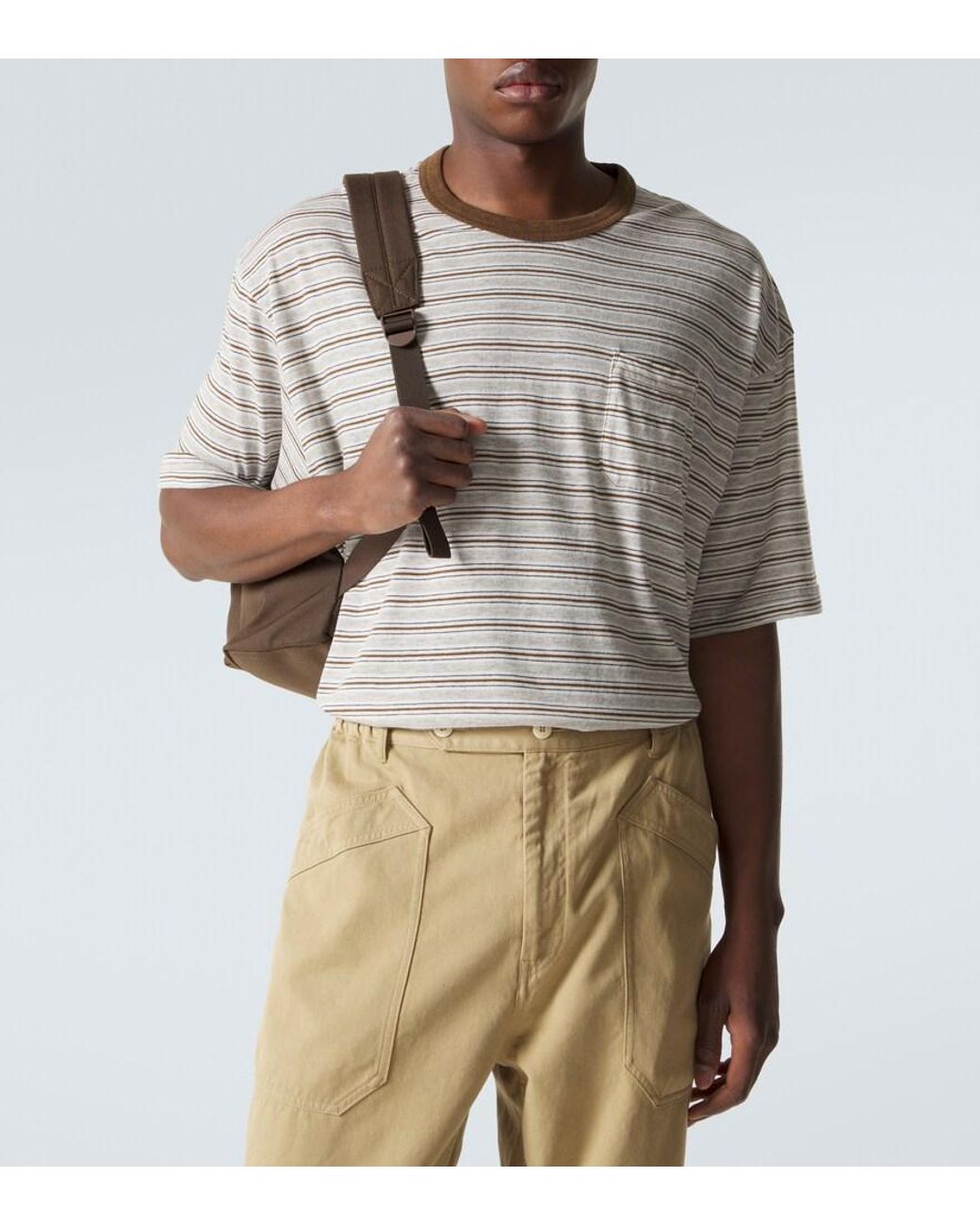 Pullover Mondo Border di Visvim in White da Uomo