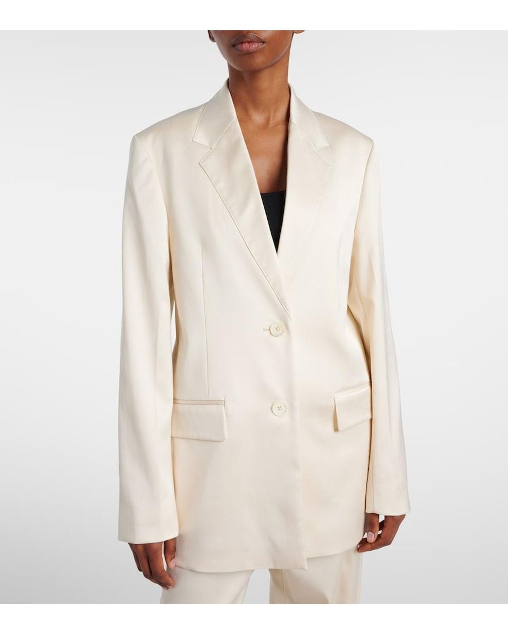 Totême Natural Satin Blazer