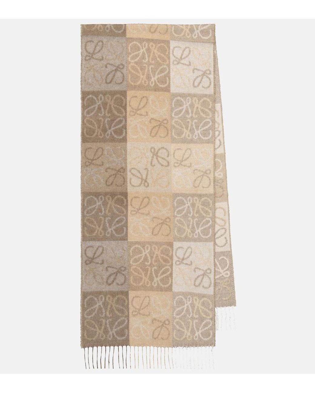 Sciarpa Anagram di Loewe in Natural