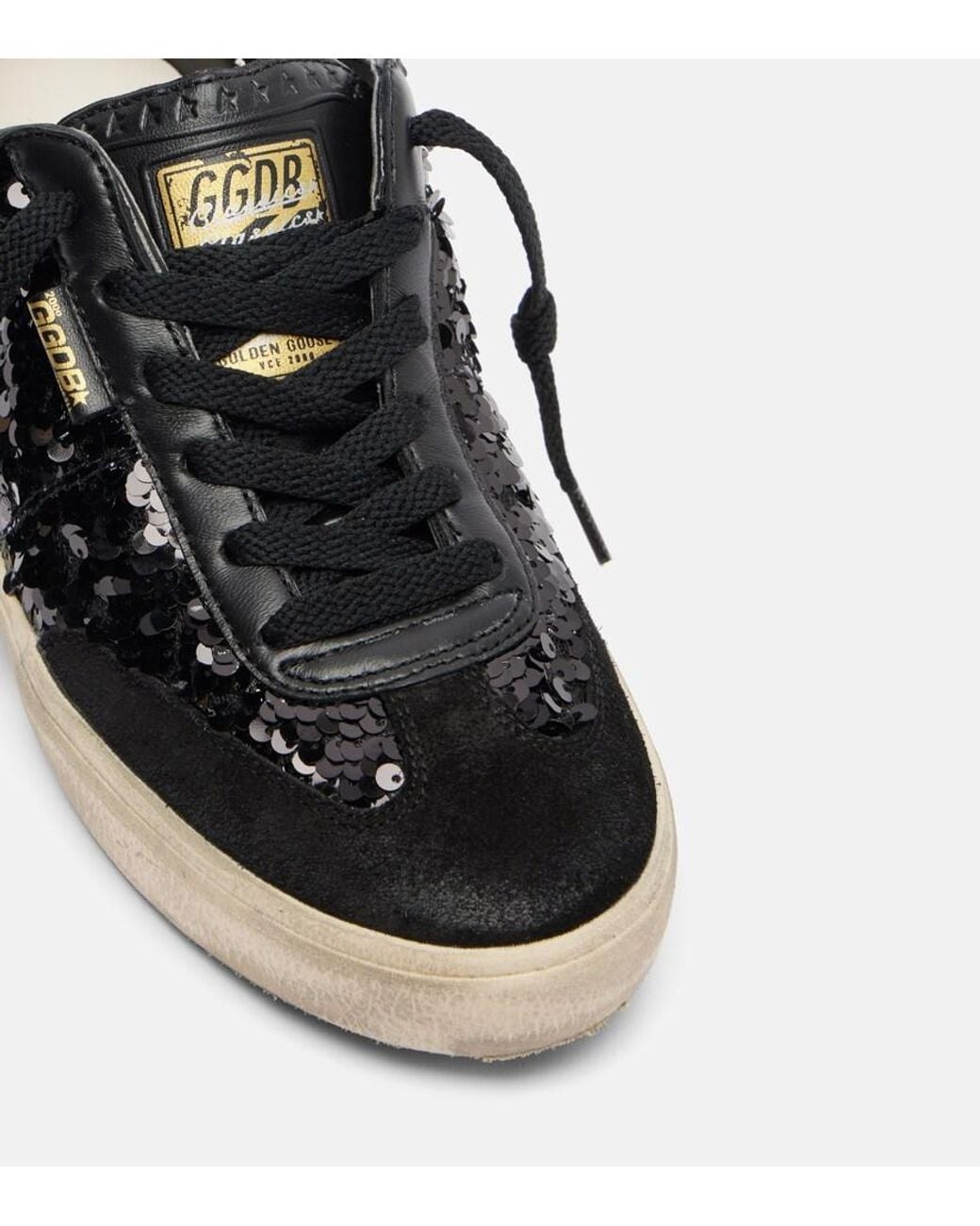 Golden Goose Deluxe Brand Black Soul-Star Sneakers