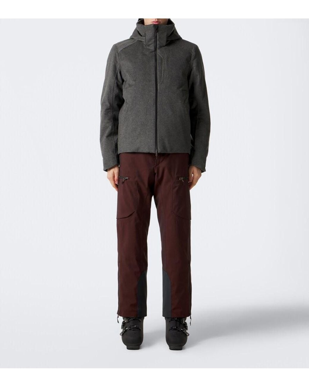 Sease Purple Trace 2.0 Wool-Blend Ski Salopettes for men