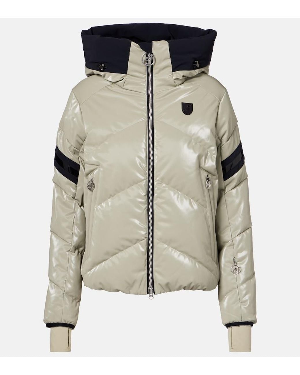Toni Sailer Gray Helena Glimmer Ski Jacket