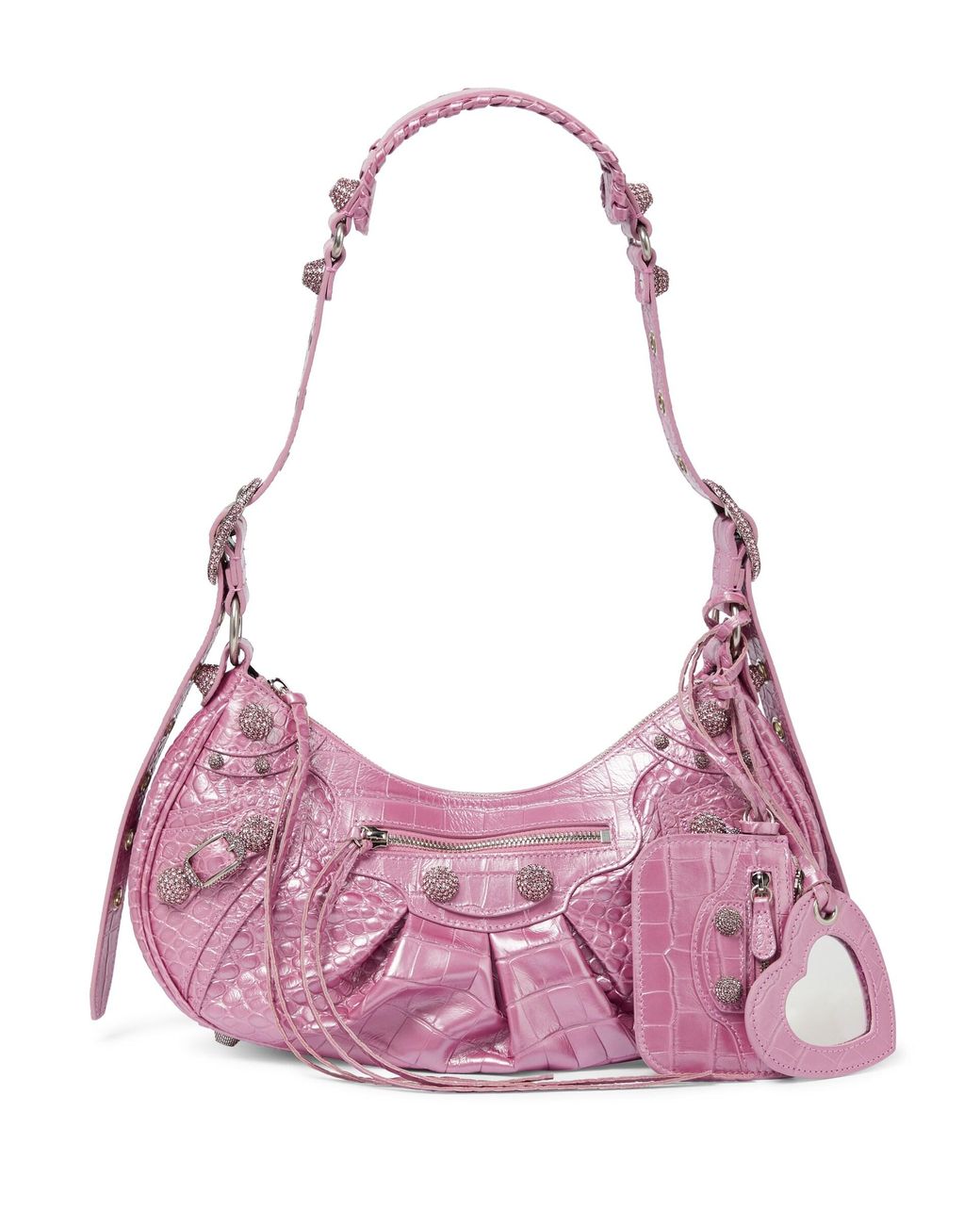 ショルダーバッグ・ポシェット BALENCIAGA FUCHSIA SMALL LE CAGOLE SLING SHOULDER BAG 22969232_54164565_600.jpg