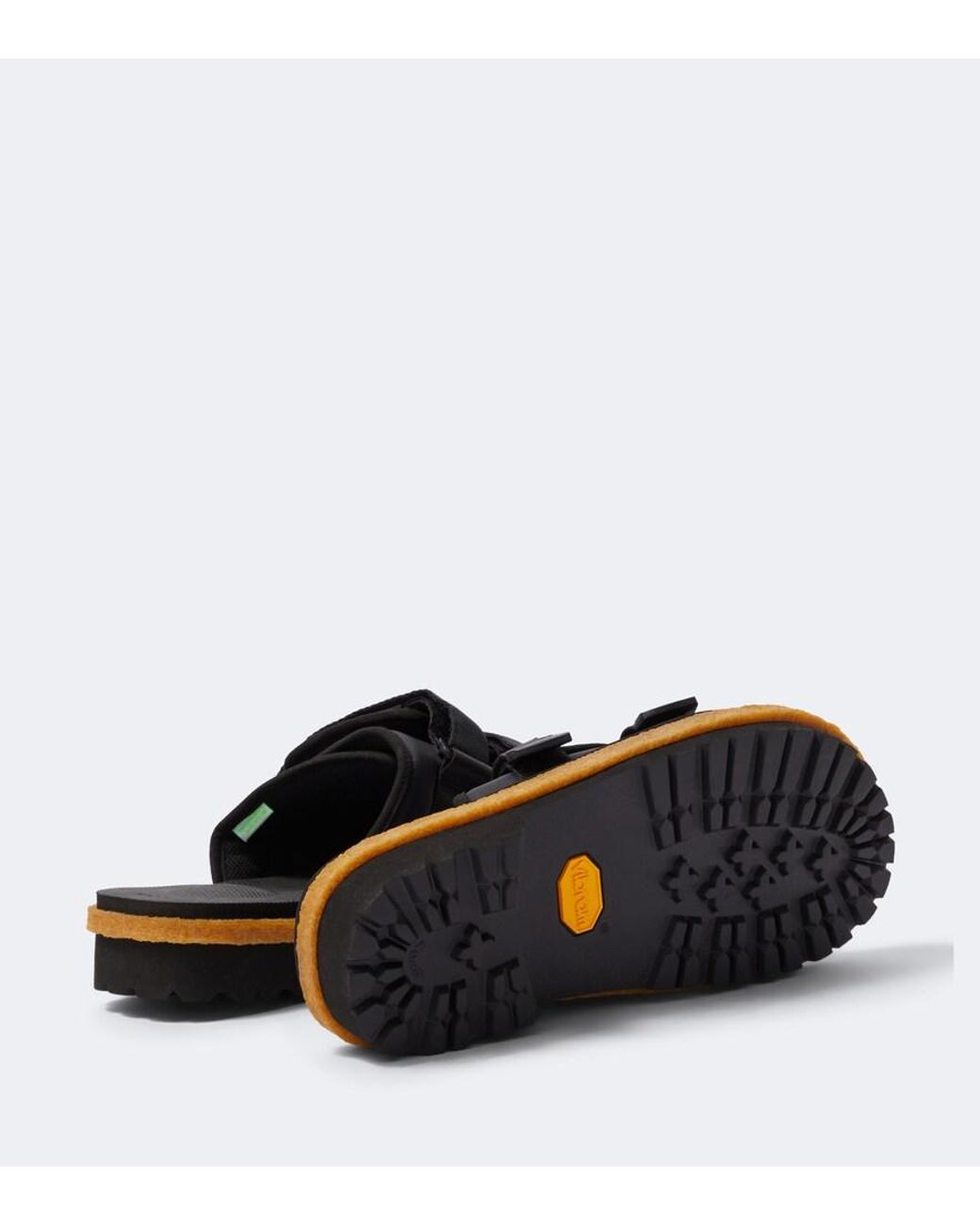 Moncler Genius Black Sliders for men