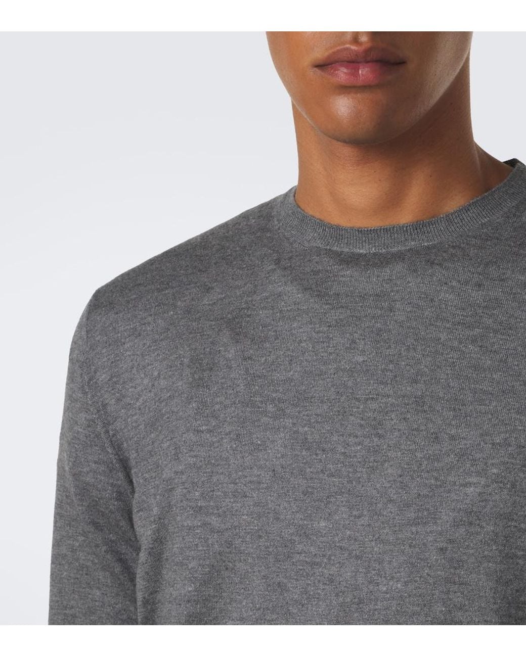 Pullover di Prada in Gray da Uomo