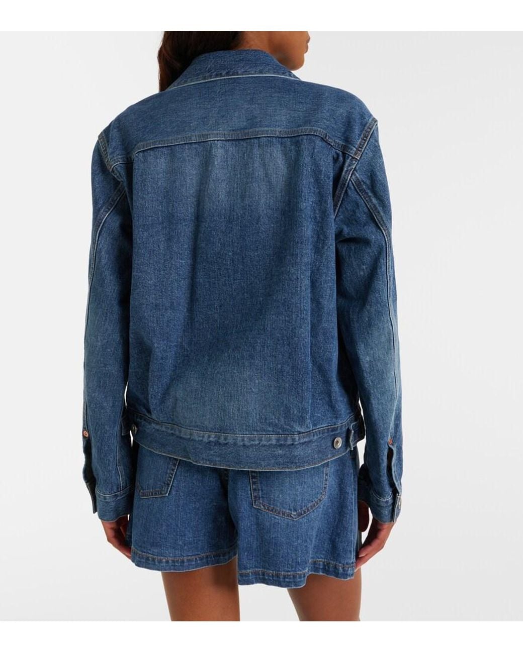 Sacai Blue Denim Jacket