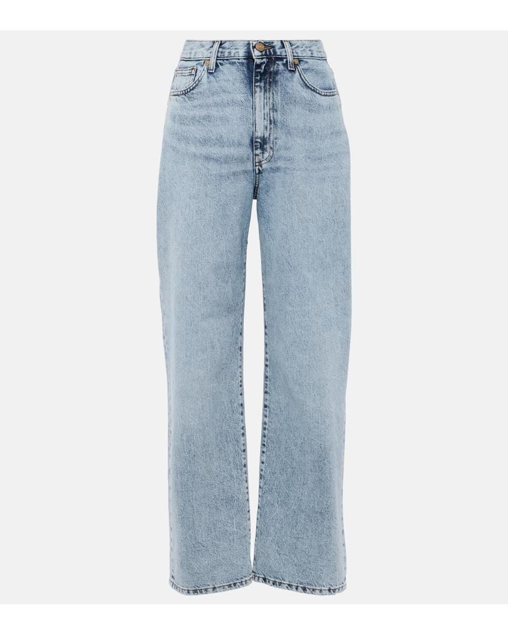TOVE Blue Sofie Wide-Leg Jeans
