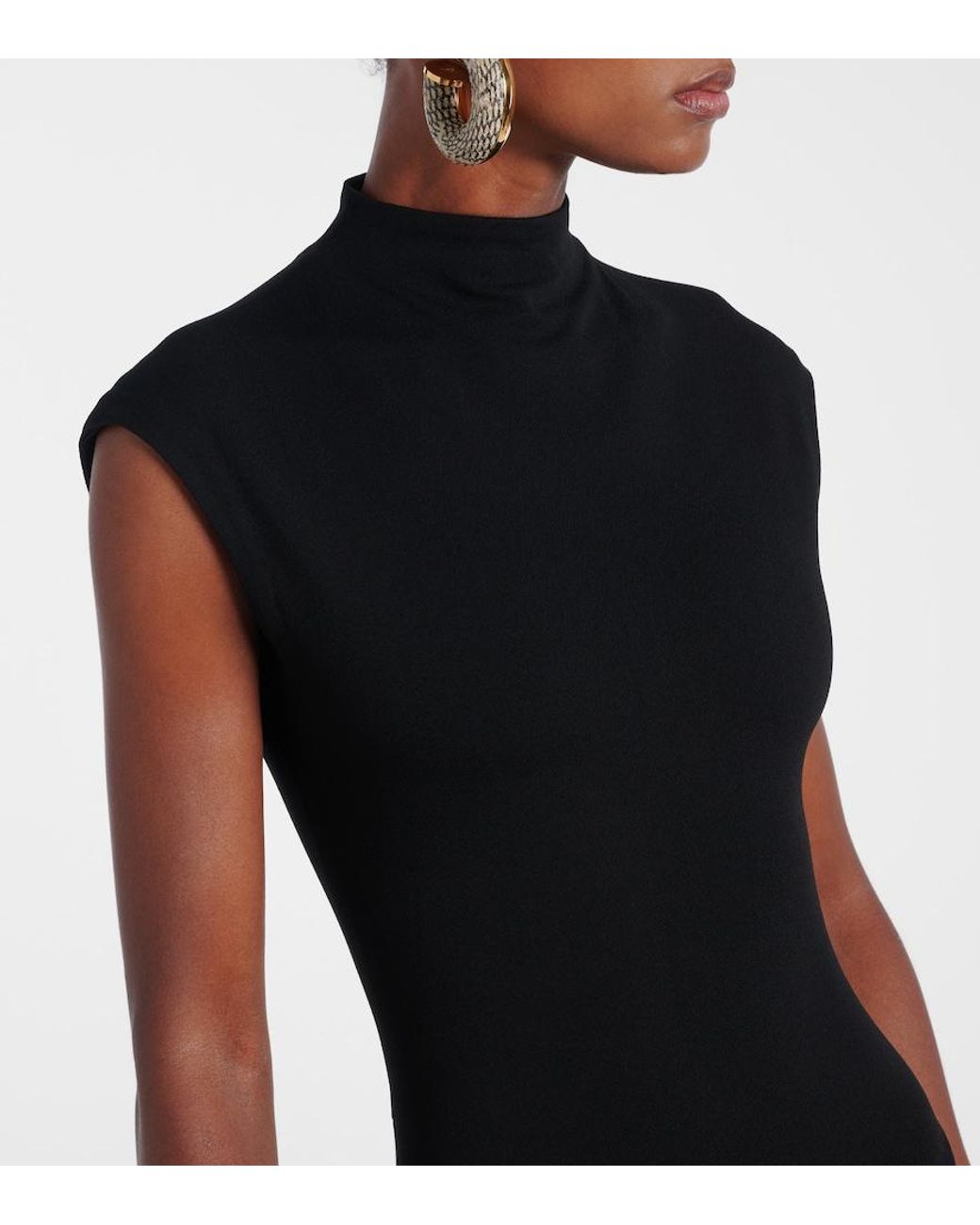 Jacquemus Black Alba Maxi Dress