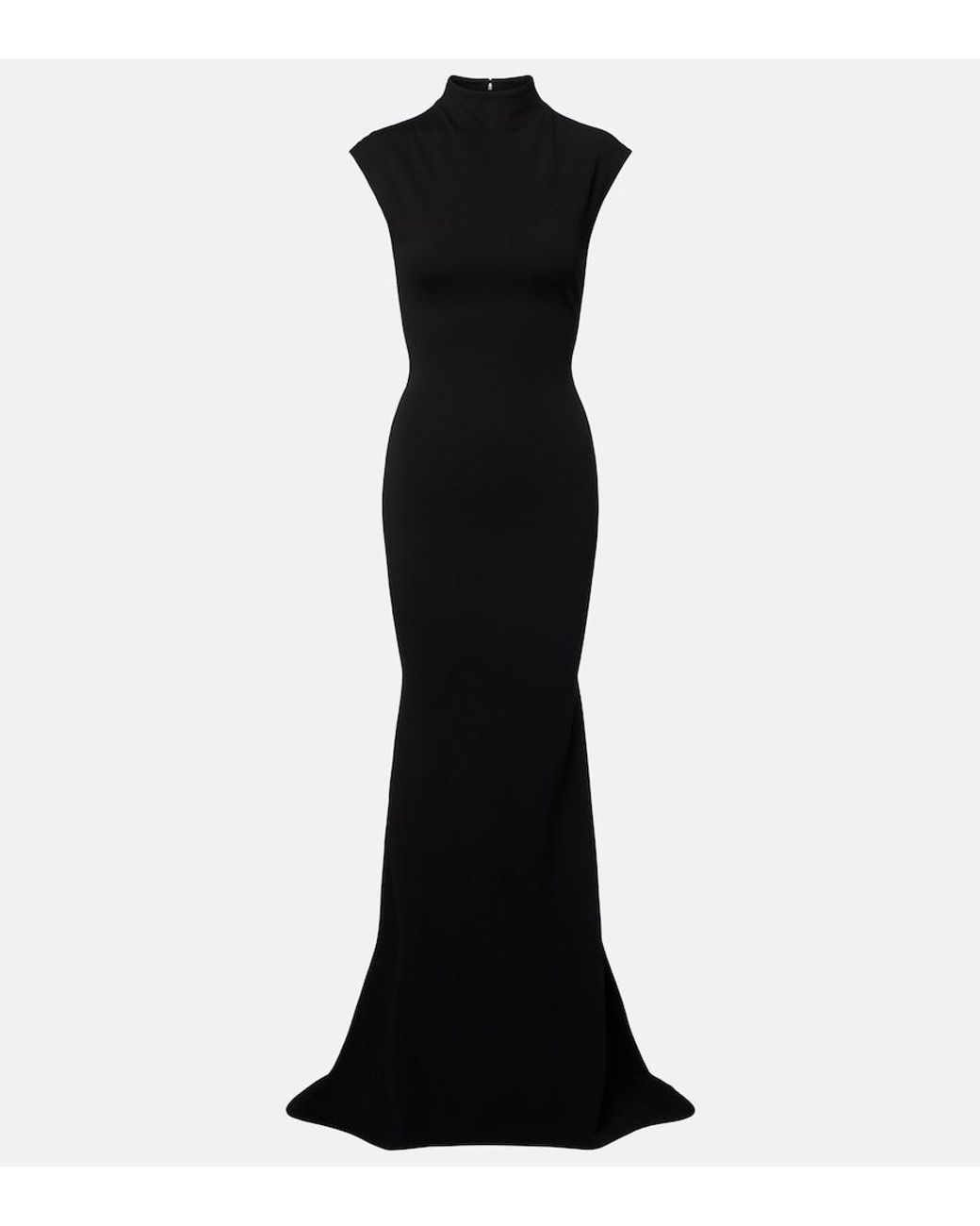 Jacquemus Black Alba Maxi Dress